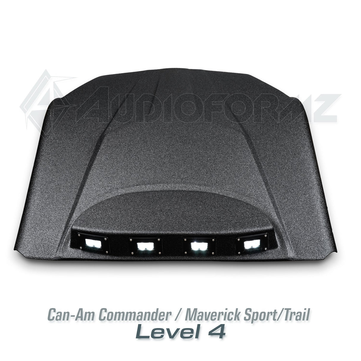 2021+ Can-Am Commander / 2019+ Maverick Sport / 2018+ Maverick Trail Stereo Tops (2-Seat)