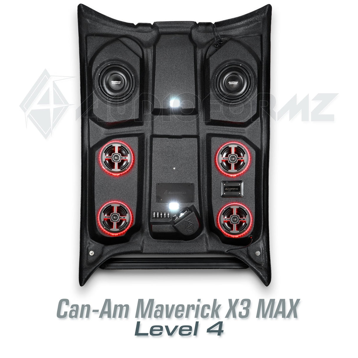 2017+ Can-Am Maverick X3 MAX Stereo Tops (4-Seat)