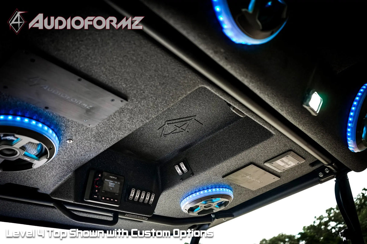 2015+ Kawasaki Mule Pro-FXT Stereo Tops (4-Door) Kawasaki