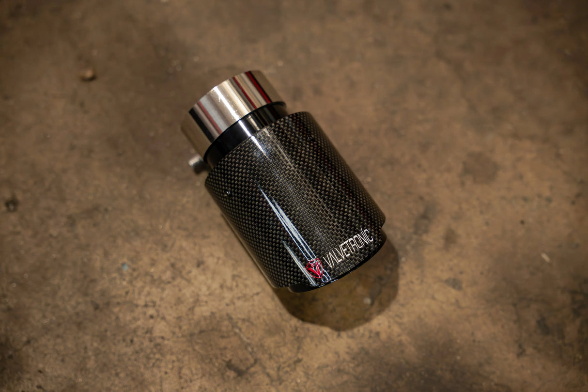 Valvetronic Designs 4.0 Inch Outlet Exhaust Tips (Exclusive) Valvetronic Designs