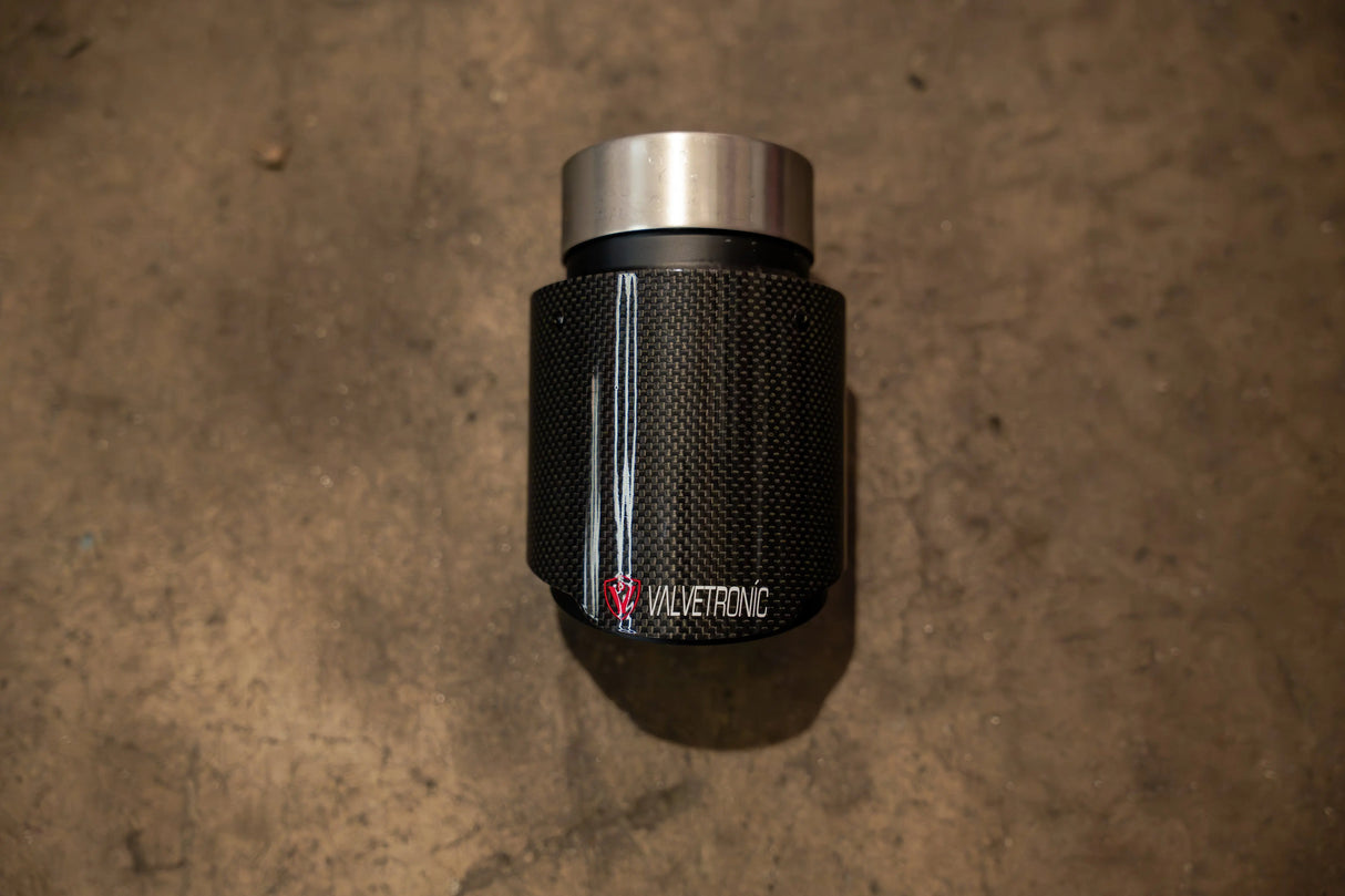 Valvetronic Designs 4.0 Inch Outlet Exhaust Tips (Exclusive) Valvetronic Designs