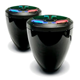 AudioFormz EVO2 8in 2-Way Component Marine IC LED Tower Speakers - Pair Universal-Fit