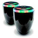 AudioFormz EVO2 8in 2-Way Component Marine IC LED Tower Speakers - Pair Universal-Fit