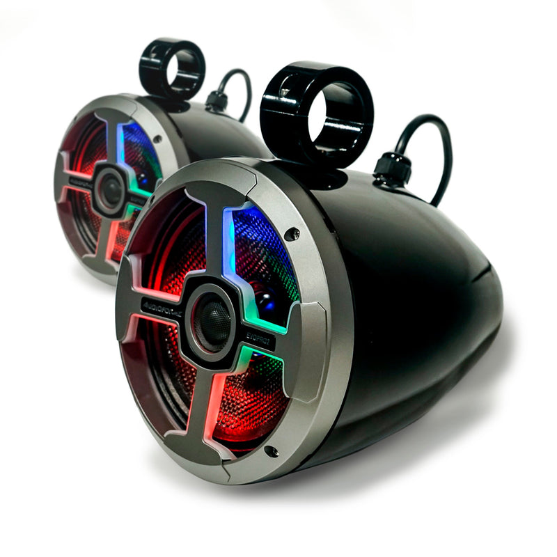 EVOPRO2 8in Tower Speakers - Pair (Installed)