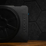 Kicker Plug & Play Hideaway Powered 10" Subwoofer Bundle (NON B&O System) | '21- Current Ford Bronco