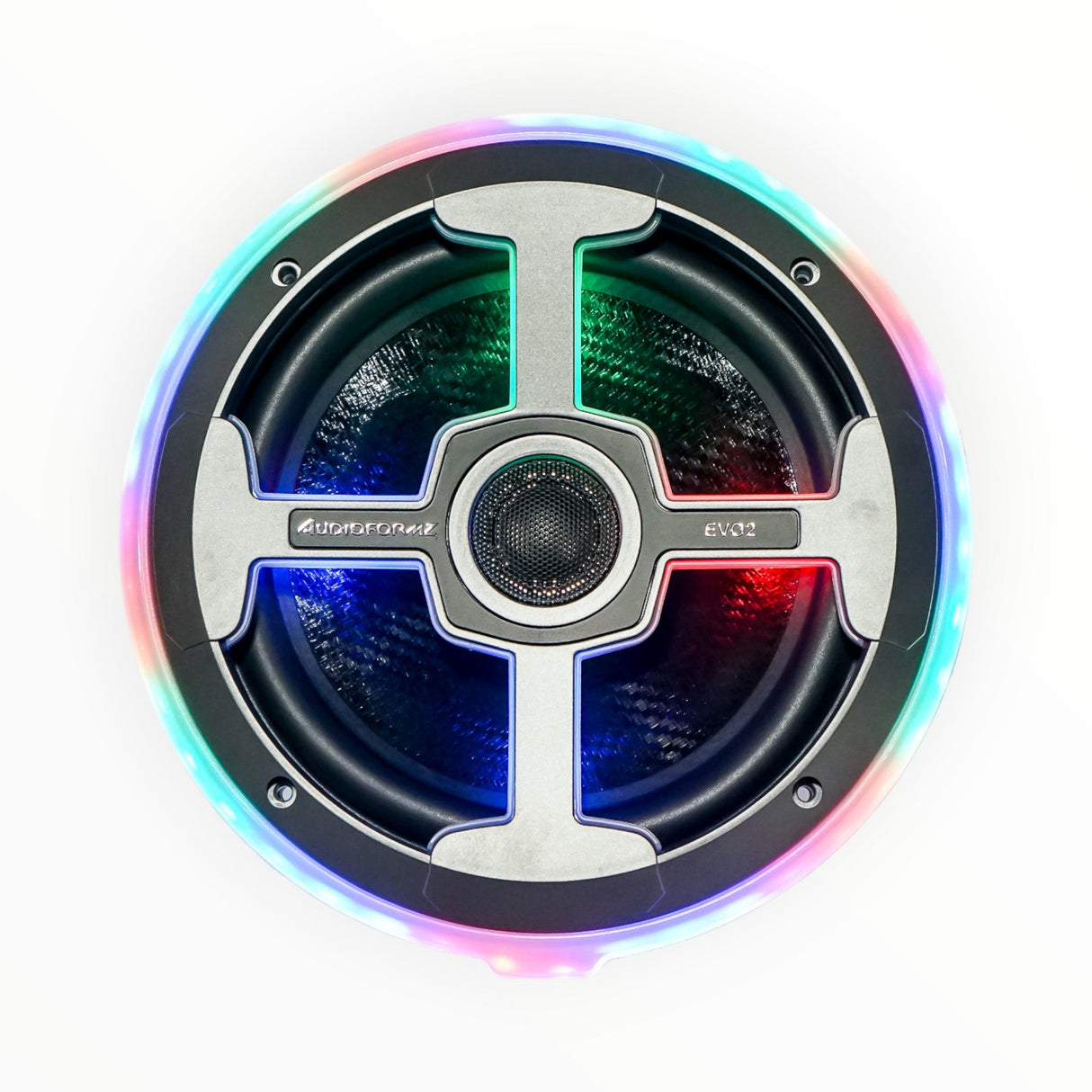 AudioFormz EVO2 8in 2-Way Component Marine IC LED Speakers - Pair Universal-Fit