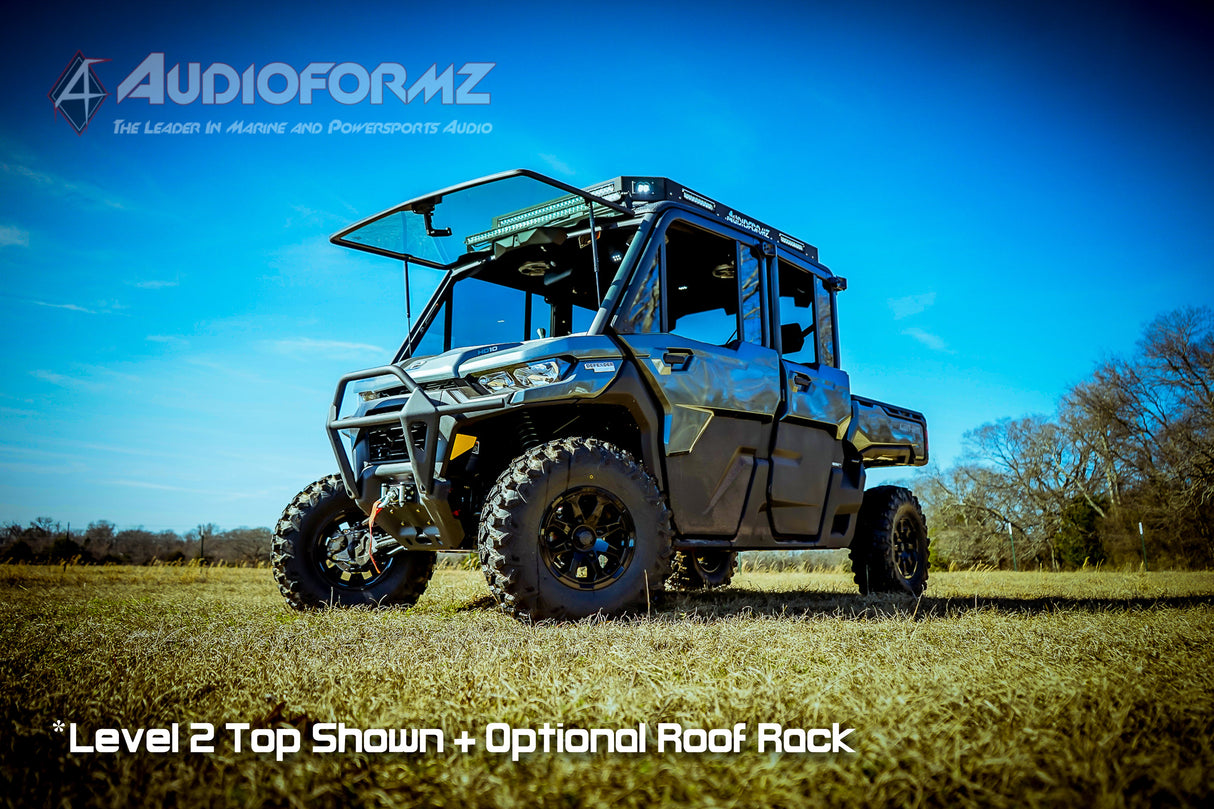 2016-2025 Can-Am Defender MAX HD7-HD10 Limited/Cab Stereo Tops (4-Door)