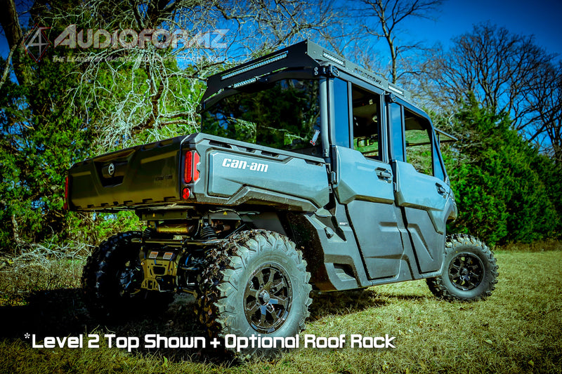 2016-2025 Can-Am Defender MAX HD7-HD10 Limited/Cab Stereo Tops (4-Door)