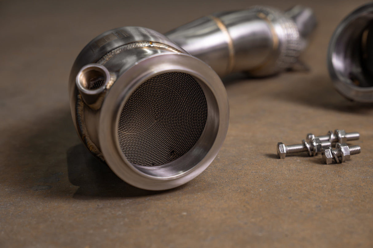 BMW F80/F82/F83/F87C M2C / M3 / M4 400 Cell Catted Downpipes Valvetronic Designs