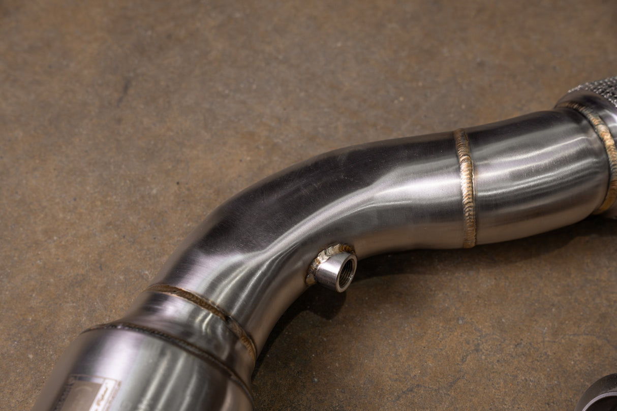 BMW F80/F82/F83/F87C M2C / M3 / M4 400 Cell Catted Downpipes Valvetronic Designs