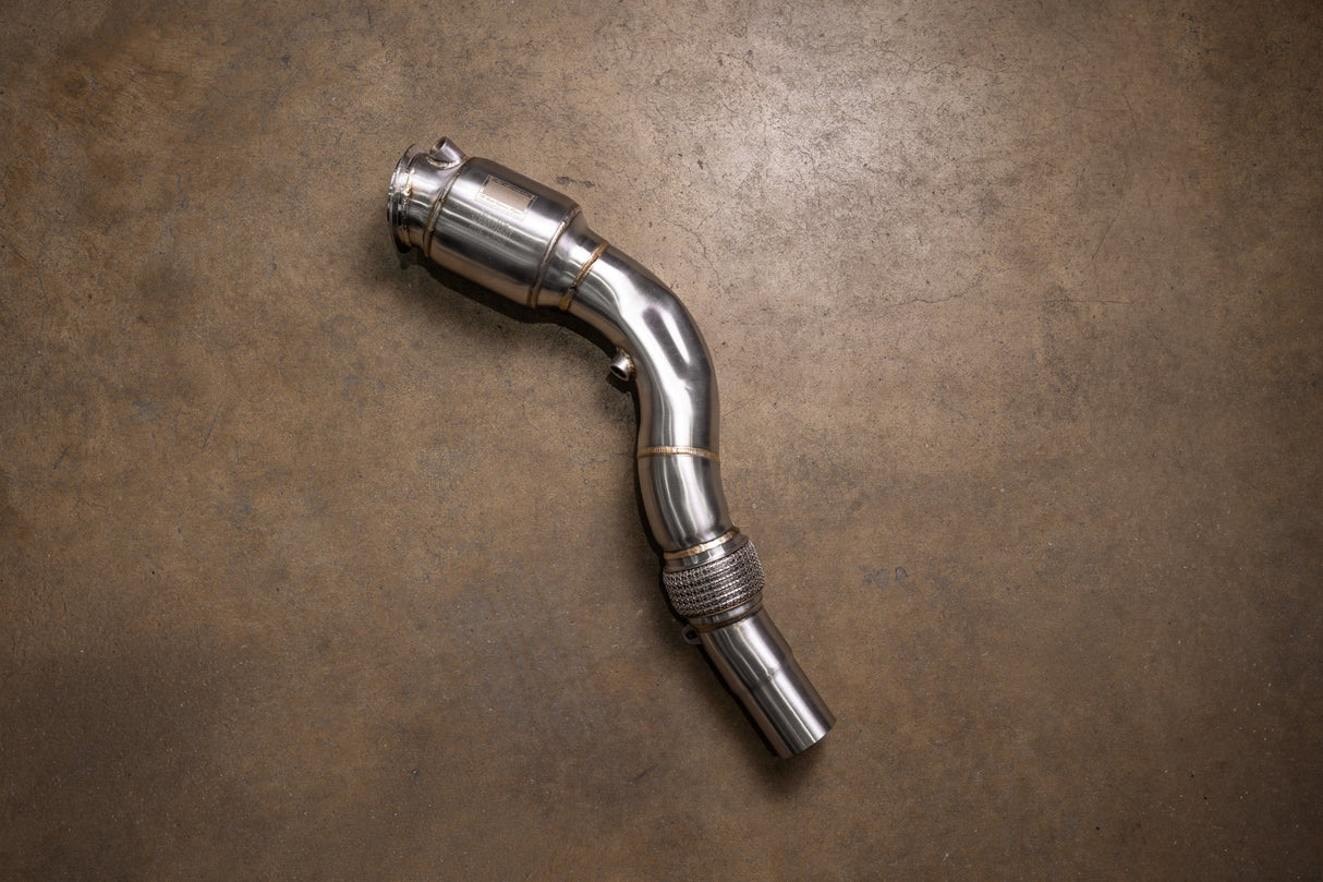 BMW F80/F82/F83/F87C M2C / M3 / M4 400 Cell Catted Downpipes Valvetronic Designs