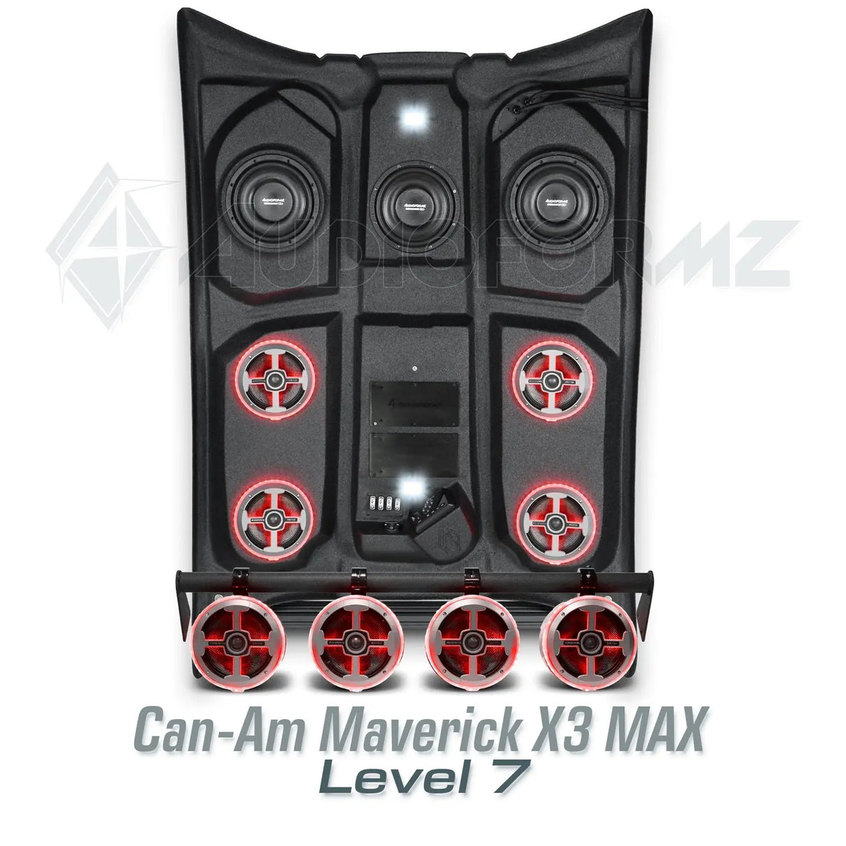 Can-Am Maverick X3 MAX Stereo Tops (4-Seat) Can-Am