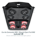 2021+ Can-Am Commander MAX / 2019+ Maverick Sport MAX Stereo Tops (4-Seat) Can-Am