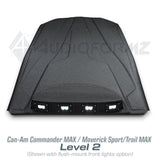 2021+ Can-Am Commander MAX / 2019+ Maverick Sport MAX Stereo Tops (4-Seat)