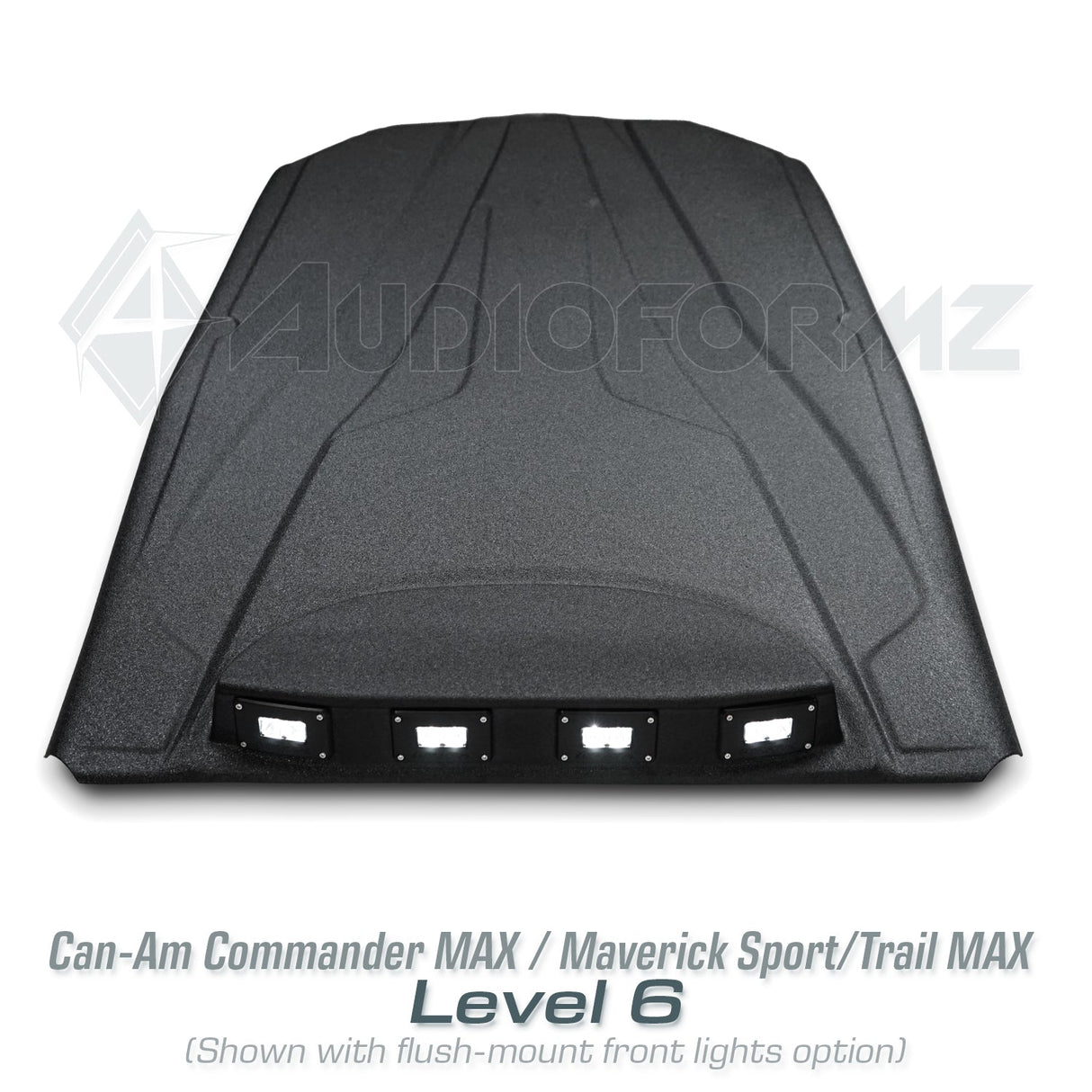 2021+ Can-Am Commander MAX / 2019+ Maverick Sport MAX Stereo Tops (4-Seat) Can-Am