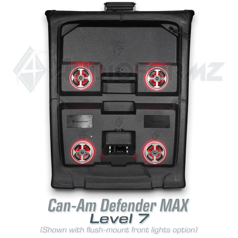 2016+ Can-Am Defender MAX HD7-HD10 Stereo Tops (4-Door)