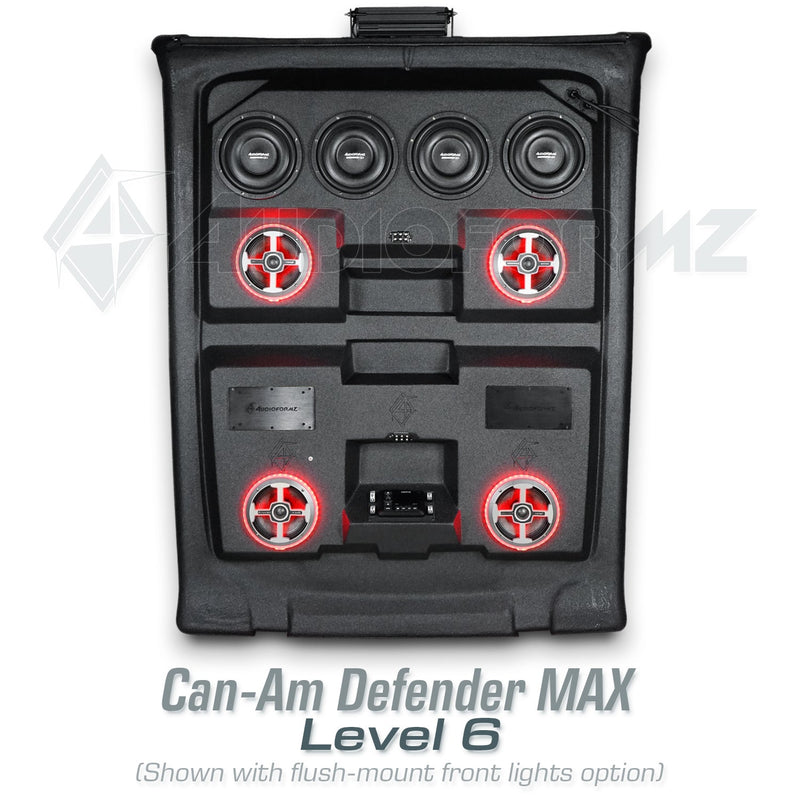 2016+ Can-Am Defender MAX HD7-HD10 Stereo Tops (4-Door)