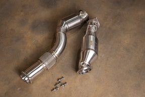 BMW G80/G82/G83/G87 M2 / M3 / M4 400 Cell Catted Downpipes Valvetronic Designs