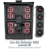 2016+ Can-Am Defender MAX HD7-HD10 Stereo Tops (4-Door) Can-Am