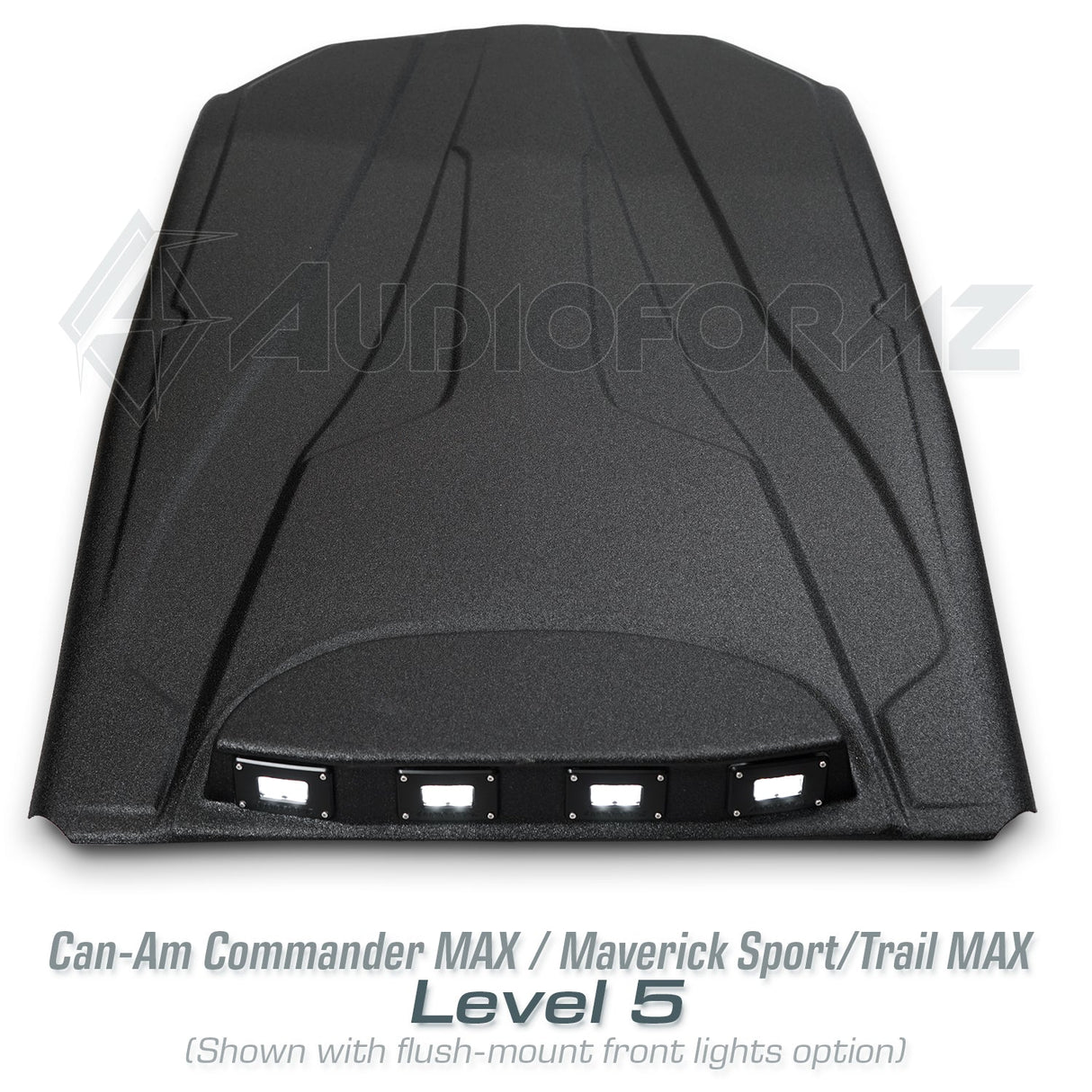 2021+ Can-Am Commander MAX / 2019+ Maverick Sport MAX Stereo Tops (4-Seat) Can-Am