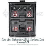 2016-2025 Can-Am Defender MAX HD7-HD10 Limited/Cab Stereo Tops (4-Door)