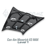 2017+ Can-Am Maverick X3 MAX Stereo Tops (4-Seat)