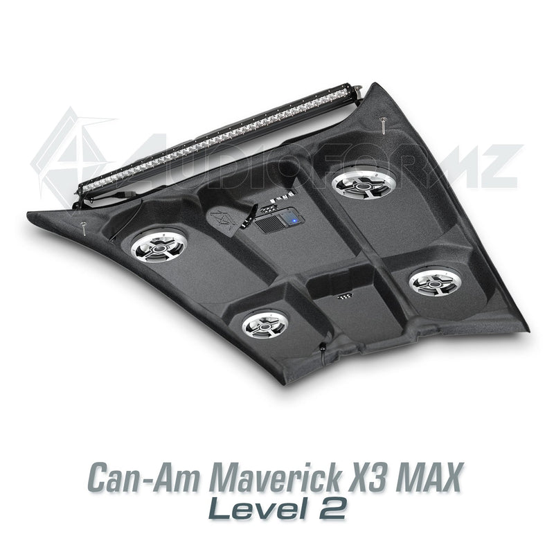 2017+ Can-Am Maverick X3 MAX Stereo Tops (4-Seat)