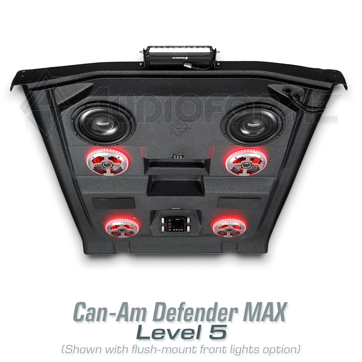 2016+ Can-Am Defender MAX HD7-HD10 Stereo Tops (4-Door) Can-Am