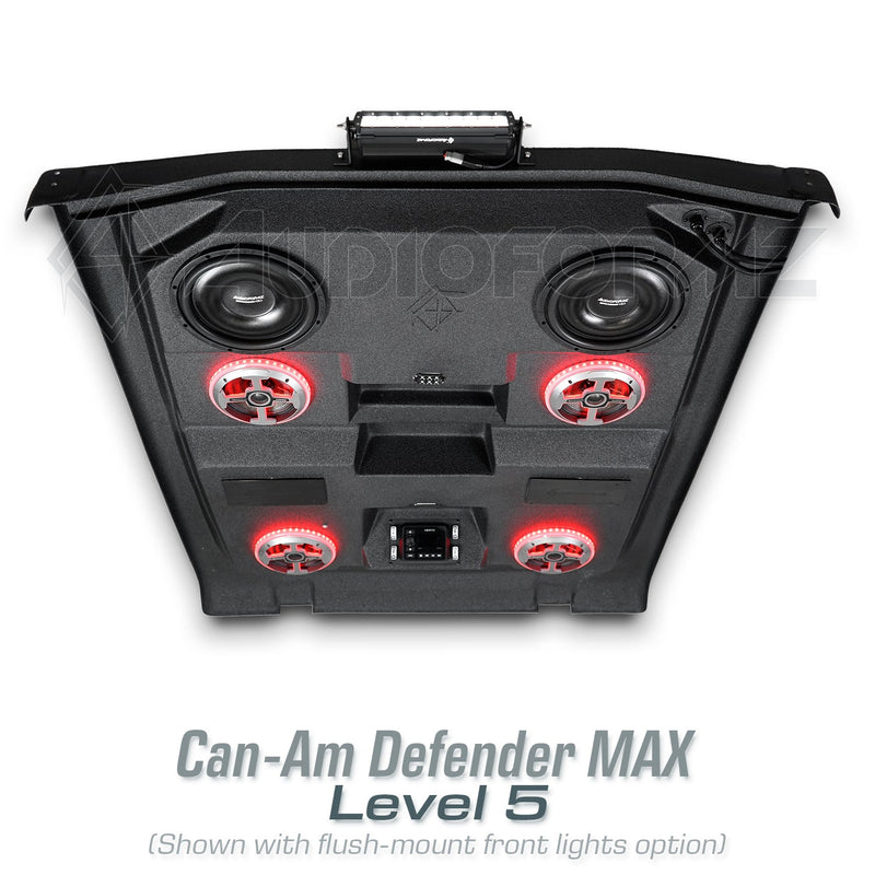 2016+ Can-Am Defender MAX HD7-HD10 Stereo Tops (4-Door)
