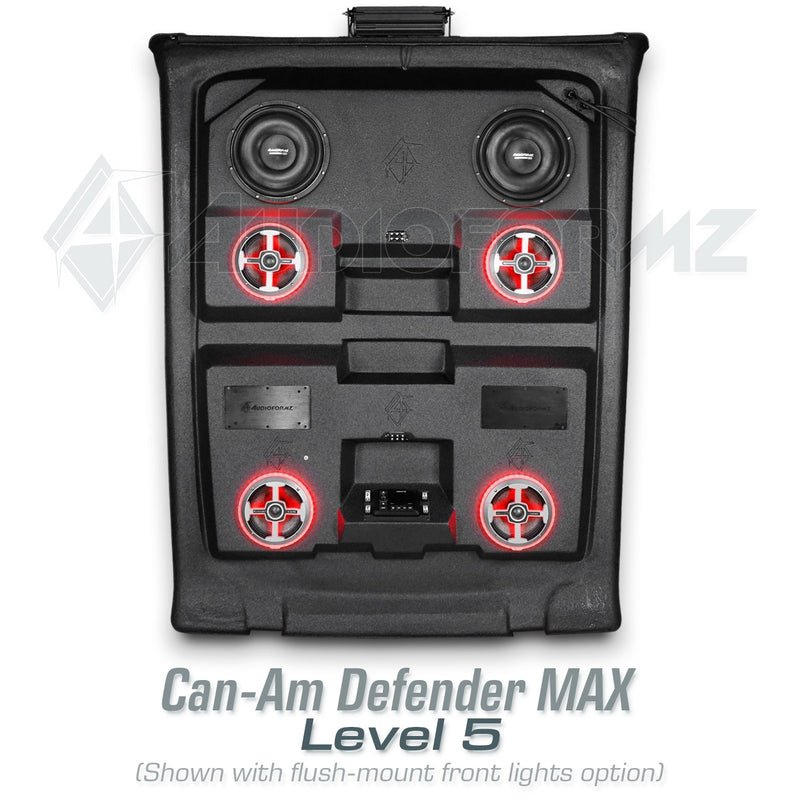 2016+ Can-Am Defender MAX HD7-HD10 Stereo Tops (4-Door)