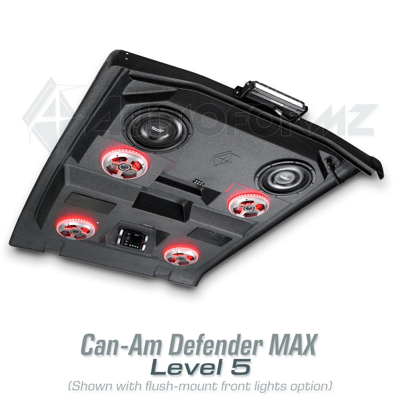 2026+ Can-Am Defender MAX HD11 Stereo Tops (4-Door)