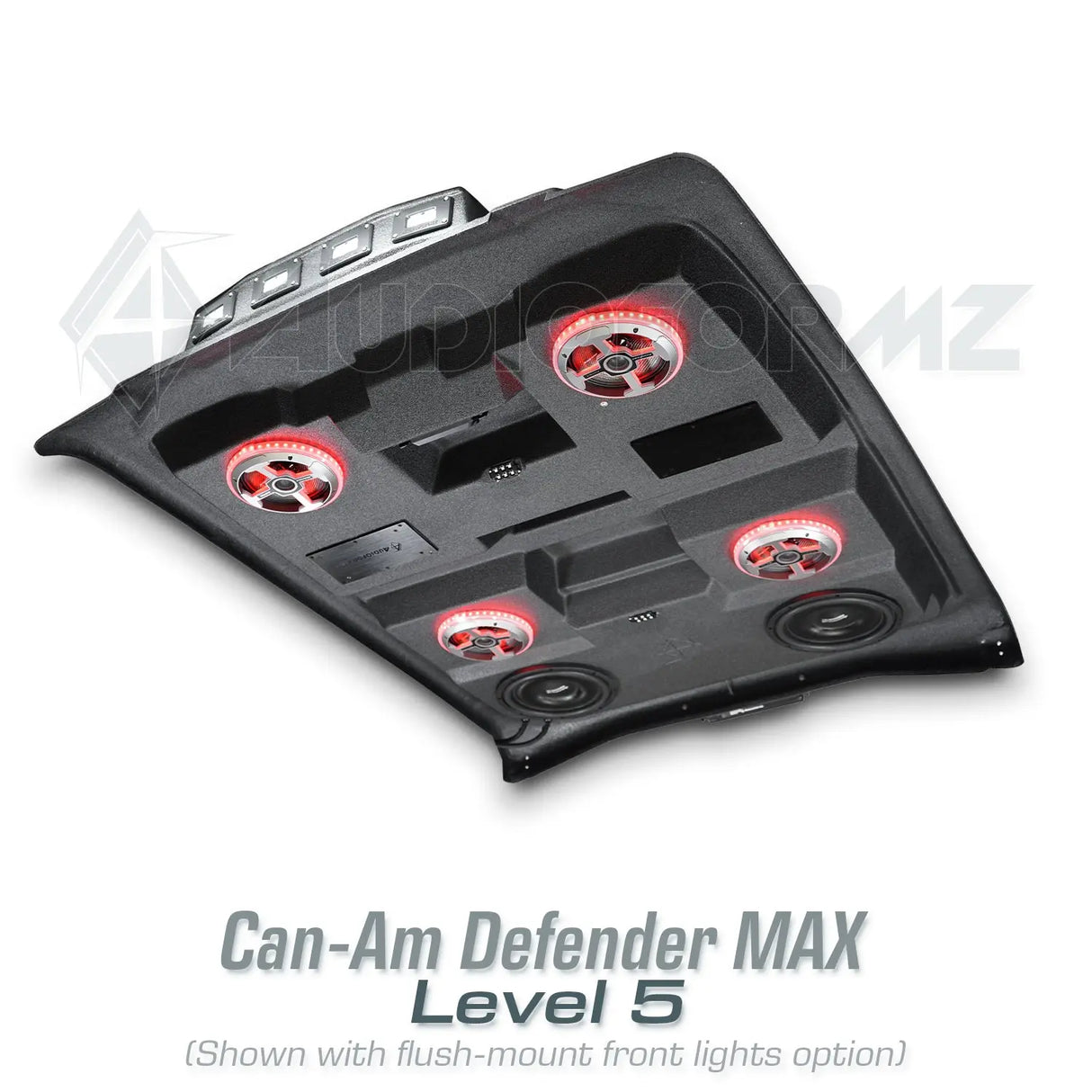 2016+ Can-Am Defender MAX HD7-HD10 Stereo Tops (4-Door) Can-Am
