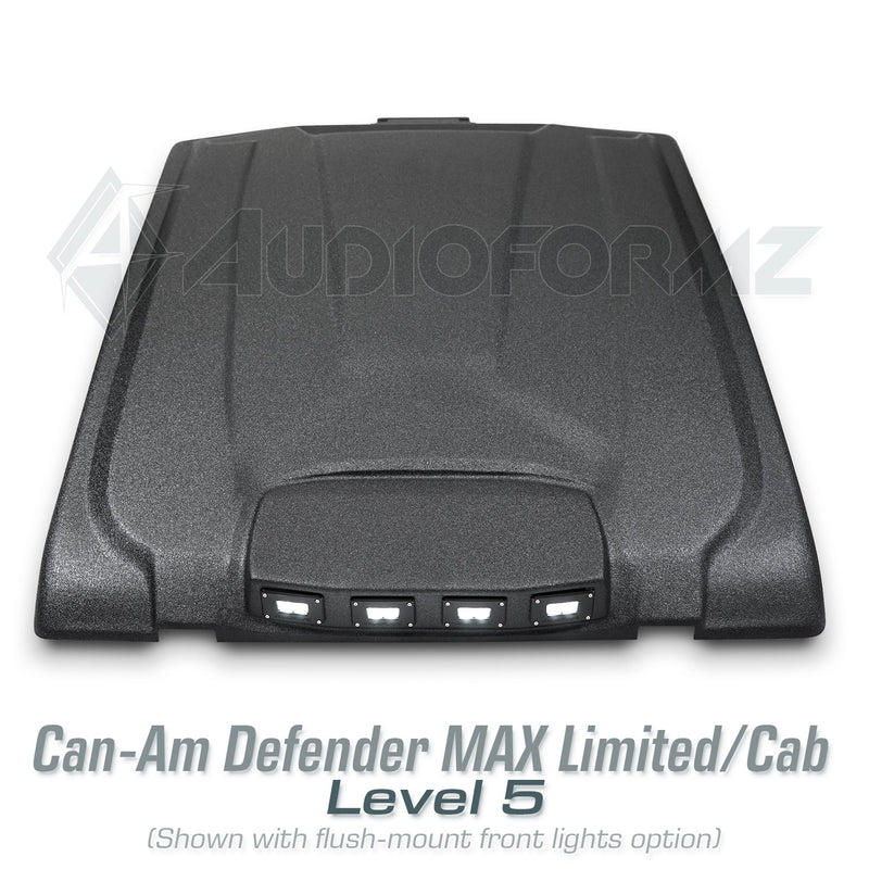 2016-2025 Can-Am Defender MAX HD7-HD10 Limited/Cab Stereo Tops (4-Door)