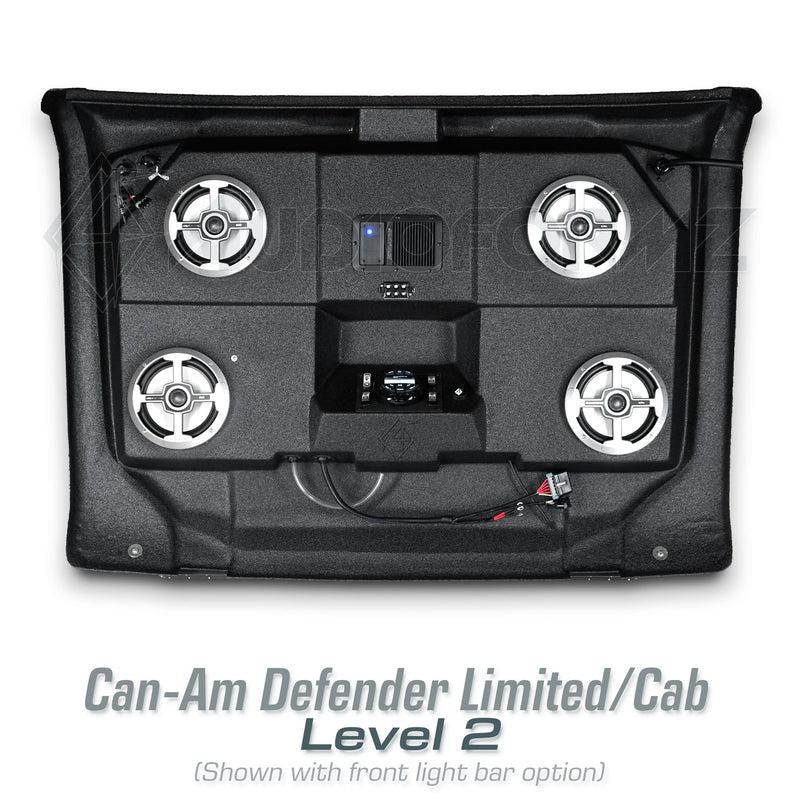 2016-2025 Can-Am Defender HD7-HD10 Limited/Cab Stereo Tops (2-Door)