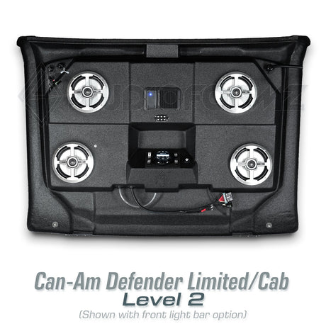 2026+ Can-Am Defender HD11 Limited/Cab Stereo Tops (2-Door)