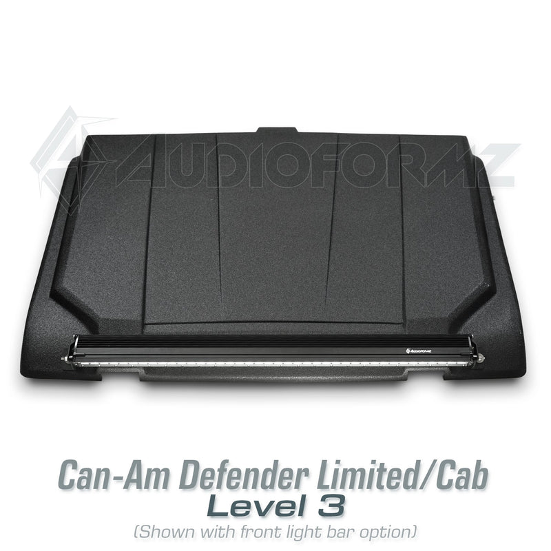 2026+ Can-Am Defender HD11 Limited/Cab Stereo Tops (2-Door)