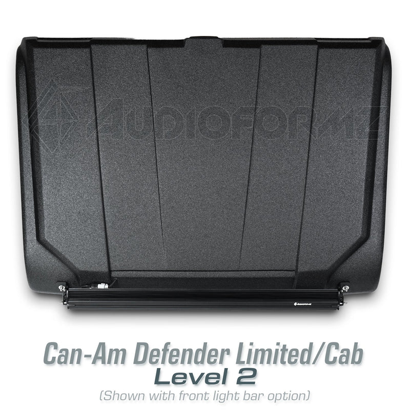 2026+ Can-Am Defender HD11 Limited/Cab Stereo Tops (2-Door)