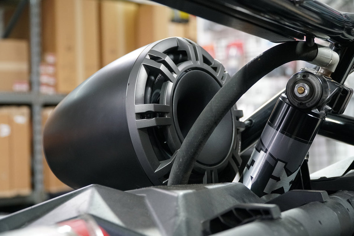1.75" Kicker KMTC9 Custom Mounts (Pair) | UTVS-TC9-CLAMP-175 UTV Stereo