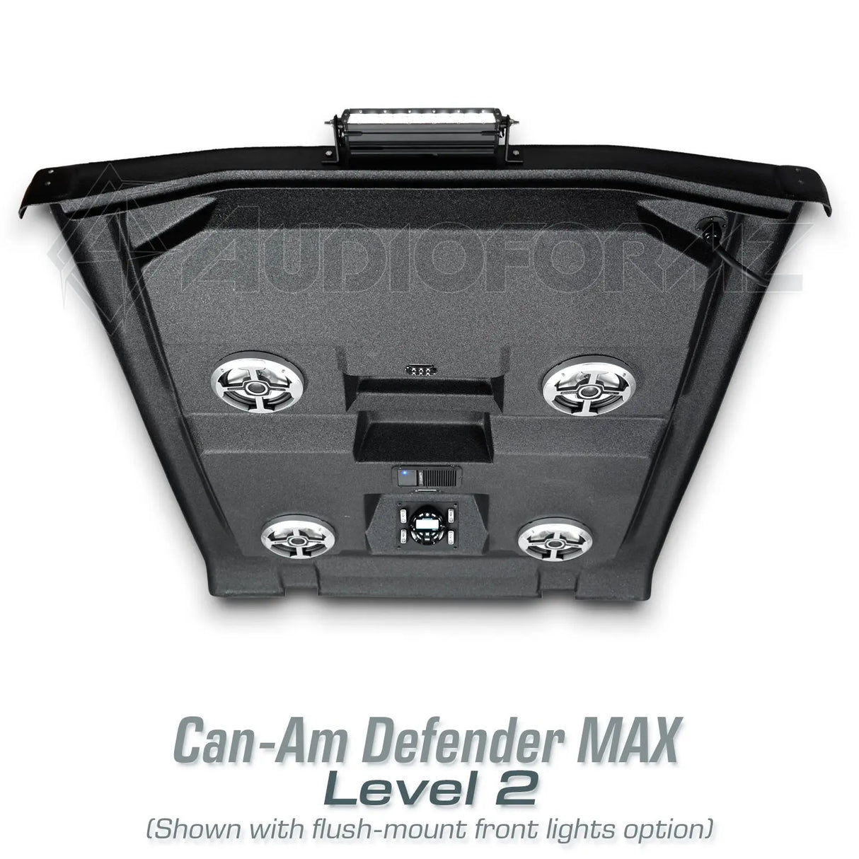 2016+ Can-Am Defender MAX HD7-HD10 Stereo Tops (4-Door) Can-Am