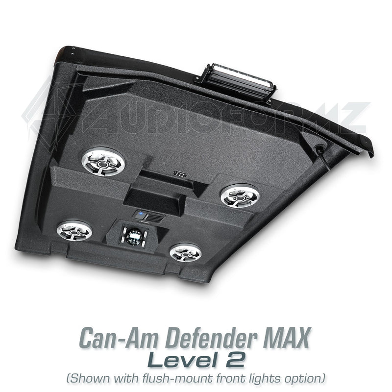2026+ Can-Am Defender MAX HD11 Stereo Tops (4-Door)