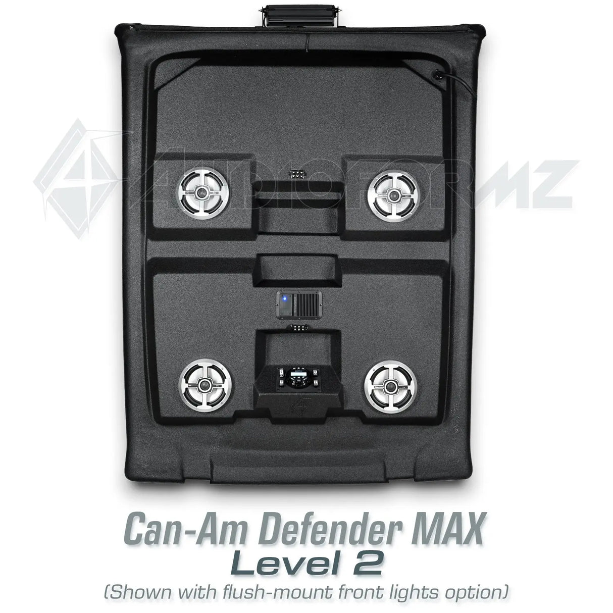 2016+ Can-Am Defender MAX HD7-HD10 Stereo Tops (4-Door) Can-Am