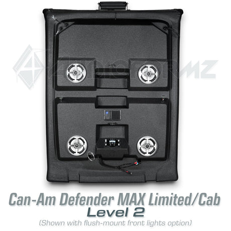 2016-2025 Can-Am Defender MAX HD7-HD10 Limited/Cab Stereo Tops (4-Door)