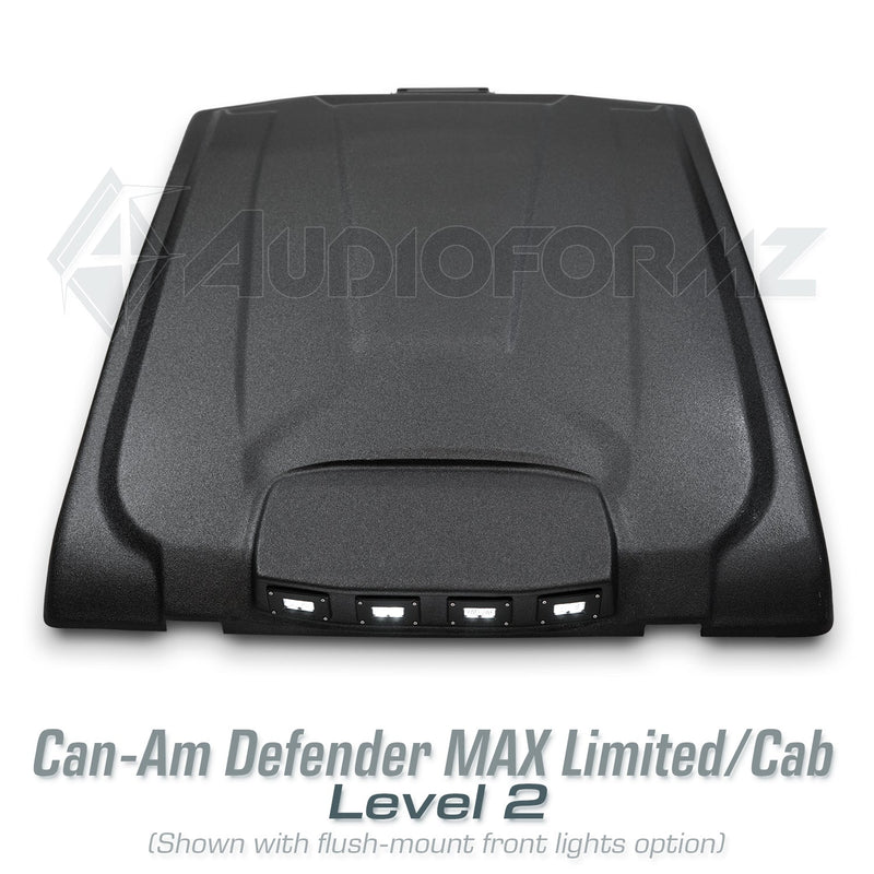 2016-2025 Can-Am Defender MAX HD7-HD10 Limited/Cab Stereo Tops (4-Door)