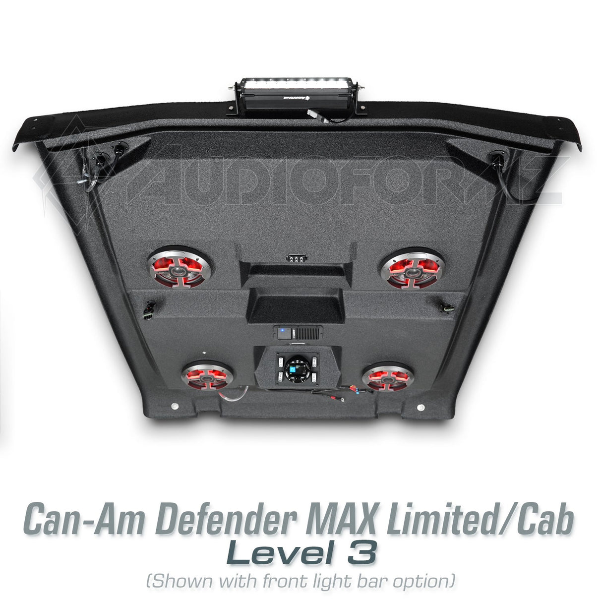 2016-2025 Can-Am Defender MAX HD7-HD10 Limited/Cab Stereo Tops (4-Door)