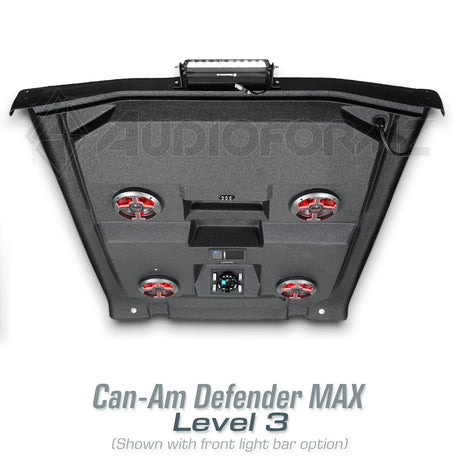 2016+ Can-Am Defender MAX HD7-HD10 Stereo Tops (4-Door)