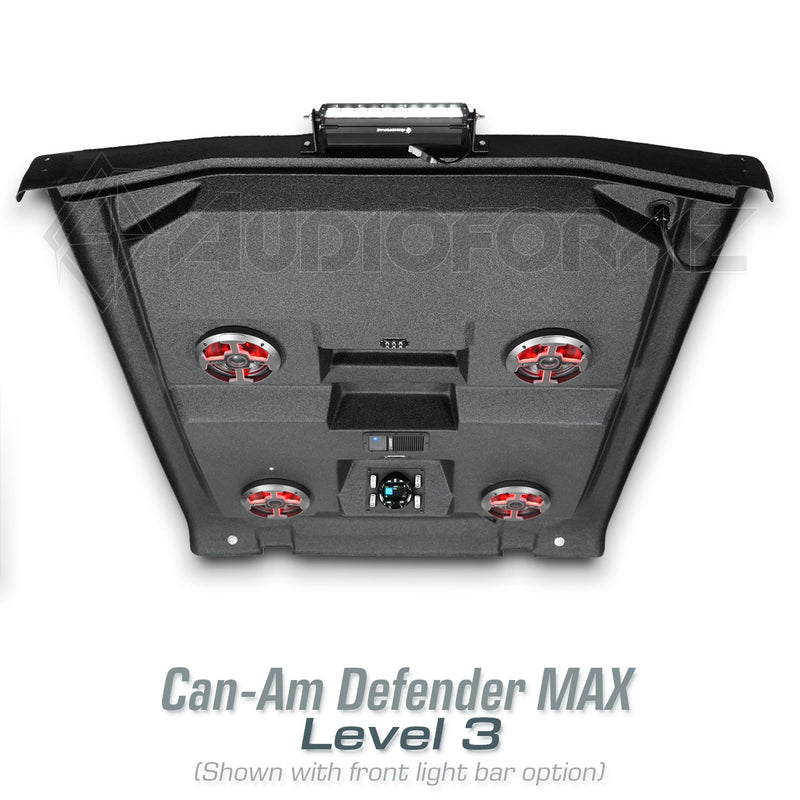 2016+ Can-Am Defender MAX HD7-HD10 Stereo Tops (4-Door)