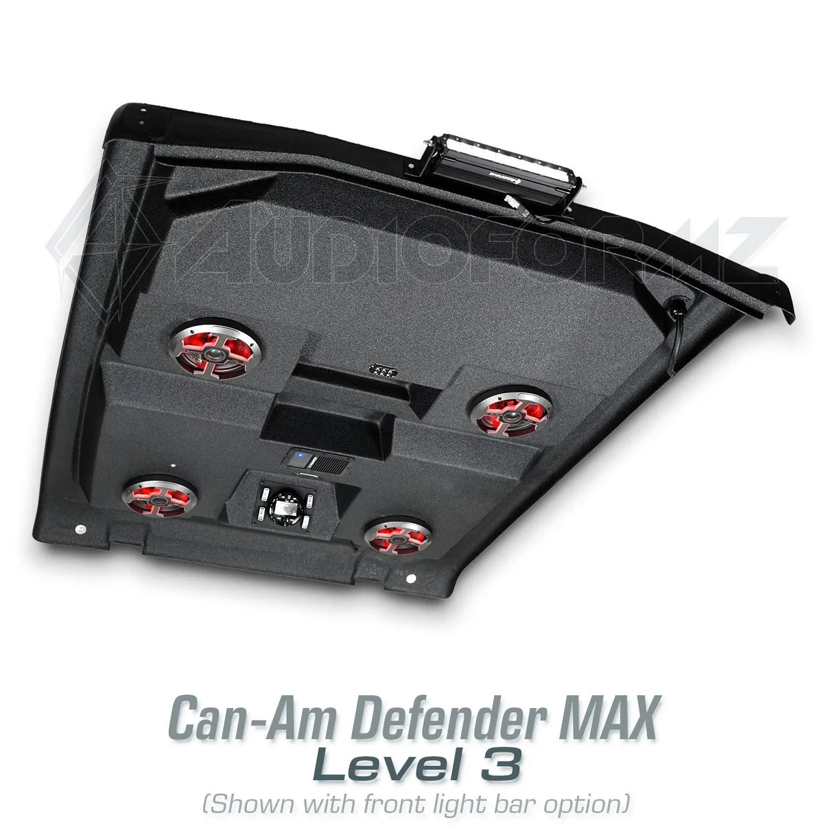 2016+ Can-Am Defender MAX HD7-HD10 Stereo Tops (4-Door) Can-Am