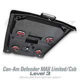 2026+ Can-Am Defender MAX HD11 Limited/Cab Stereo Tops (4-Door)