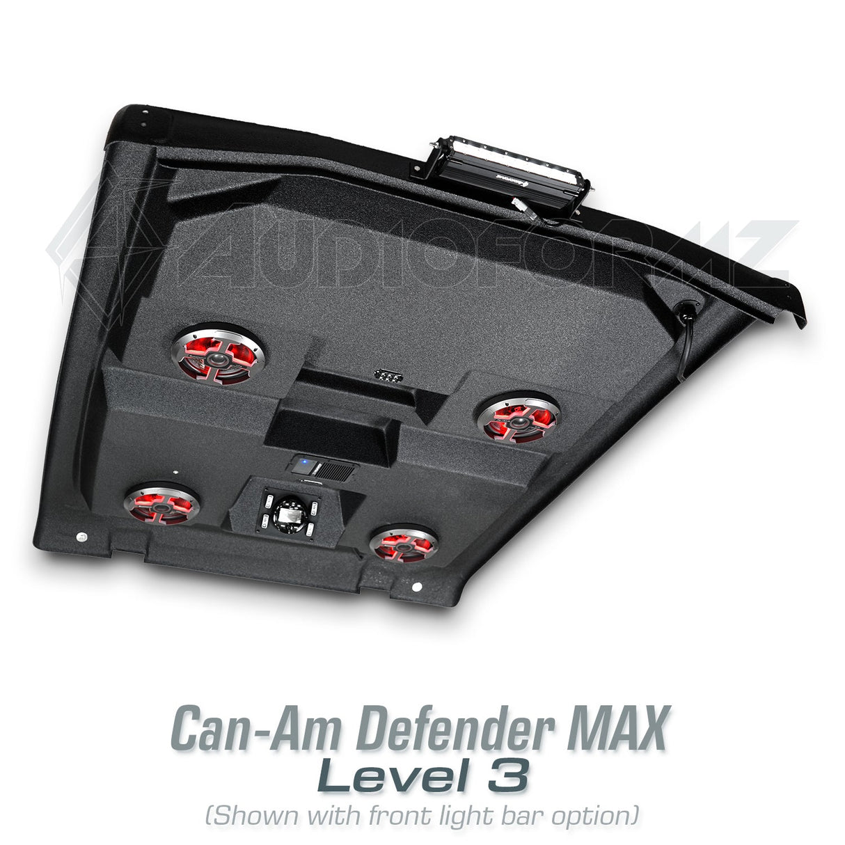 2016+ Can-Am Defender MAX HD7-HD10 Stereo Tops (4-Door)