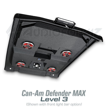 2026+ Can-Am Defender MAX HD11 Stereo Tops (4-Door)